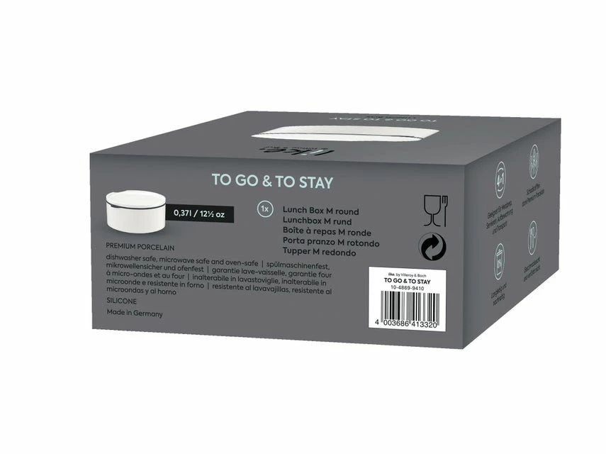Blitzangebot 🤩 Like Lunchbox M rund "ToGo u. ToStay" in weiß ✔️ – Bild 5