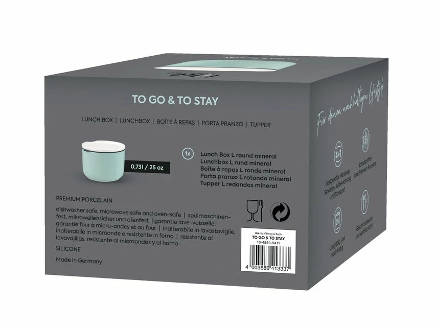 Top 10 ✨ Like Lunchbox L rund mineral "ToGo u. ToStay" in grün 😉 – Bild 4