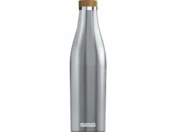 Besorgen 💯 Sigg Trinkflasche 0,5 l brushed "Meridian" in silberfarben 🌟