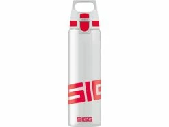 Großhandel ❤️ Sigg Sporttrinkflasche Total Clear - 0,75 Liter in rot ⭐