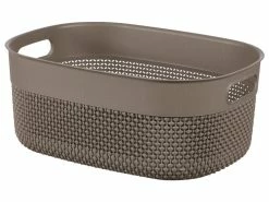 Bester Verkauf ❤️ Curver Aufbewahrungskorb Filo - 28,5/15/38 cm in beige ⌛