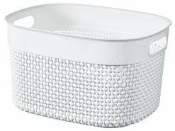 Coupon 🤩 Curver Aufbewahrungskorb Filo - 22/15/27 cm in weiß ✨