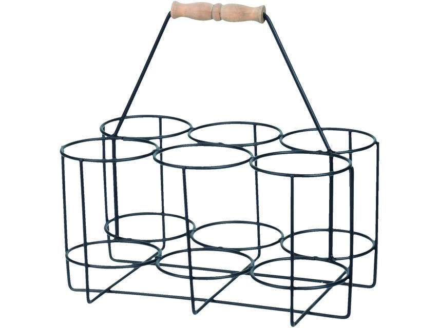 Beste Bewertungen von 🤩 Flaschentrage "Bistro" in schwarz 🤩