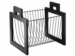 Großhandel 👍 Vivre Zeitungsständer Markus - 28,5/35/37,5 cm (B/H/T) in schwarz 😀