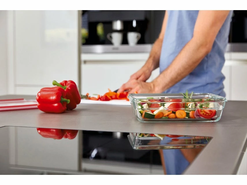 Am billigsten 🤩 Frischhaltedose 2,00 l "Clip&Close Glas" in transparent 🛒 – Bild 5