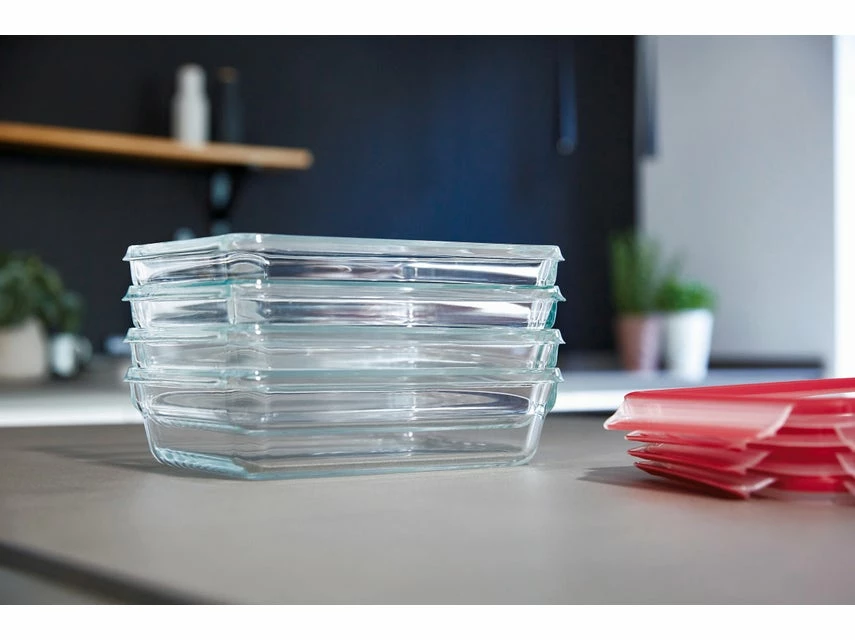 Am billigsten 🤩 Frischhaltedose 2,00 l "Clip&Close Glas" in transparent 🛒 – Bild 7