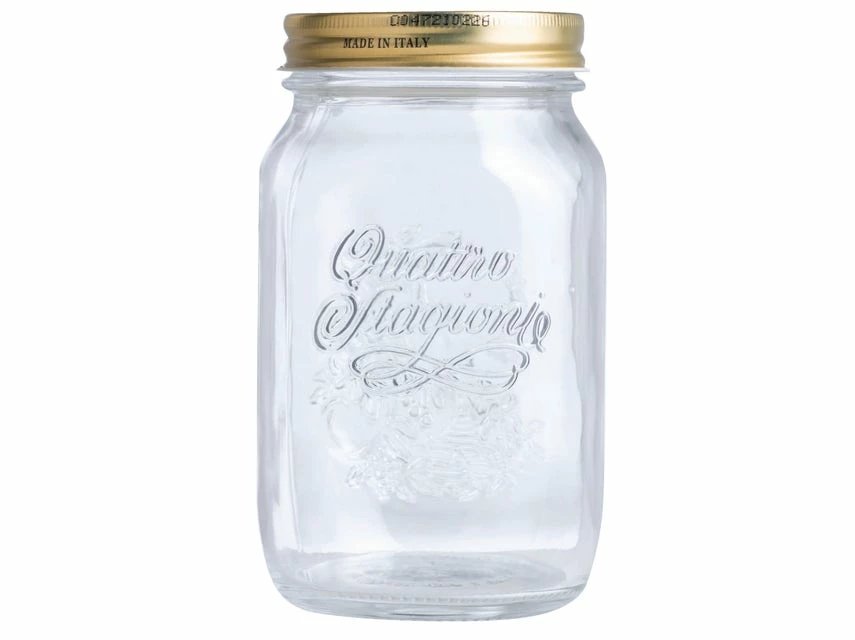 Coupon ⌛ Bormioli Rocco Vorratsglas Quattro 1 Liter in transparent 👍