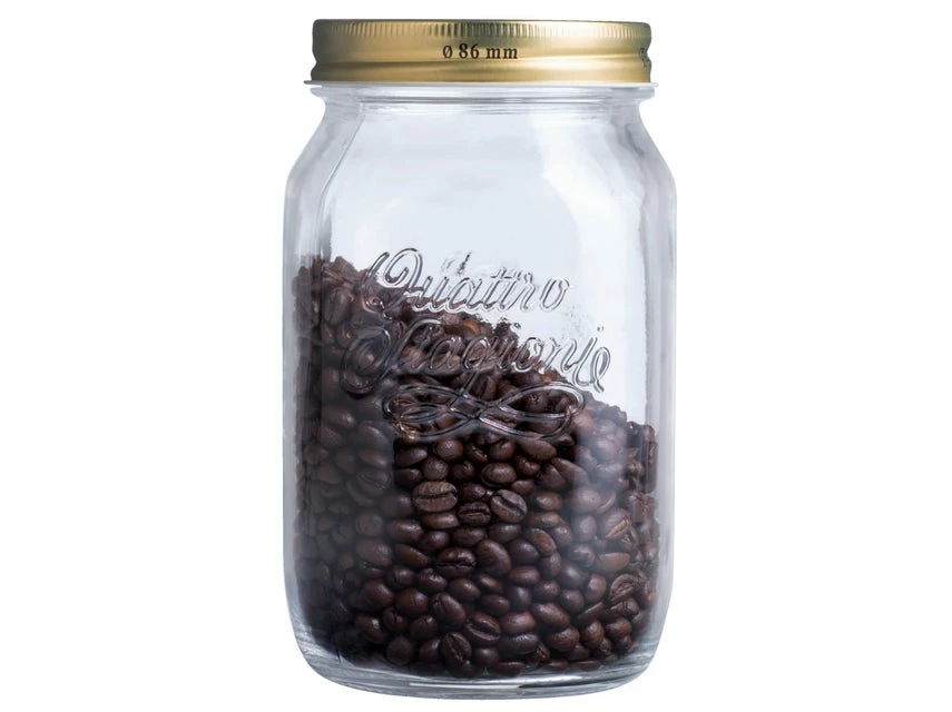 Coupon ⌛ Bormioli Rocco Vorratsglas Quattro 1 Liter in transparent 👍 – Bild 3