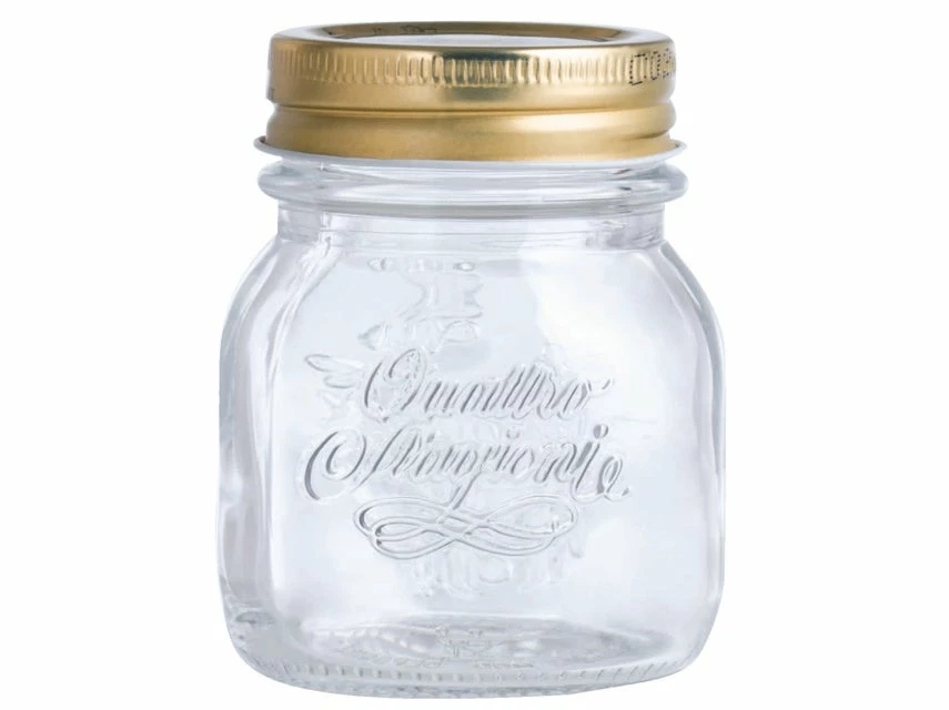 Bester Verkauf 🎉 Bormioli Rocco Vorratsglas Quattro 0,25 Liter in transparent 🔔