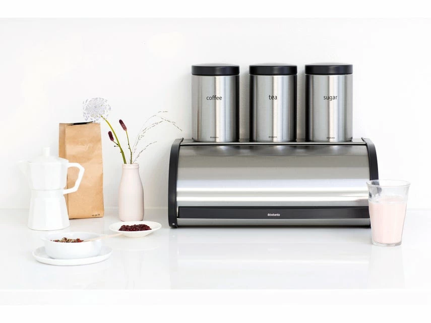 Aktion 🧨 Brabantia Rollbrotkasten Matt Steel Fingerprint Proof in mehrfarbig ✨ – Bild 2