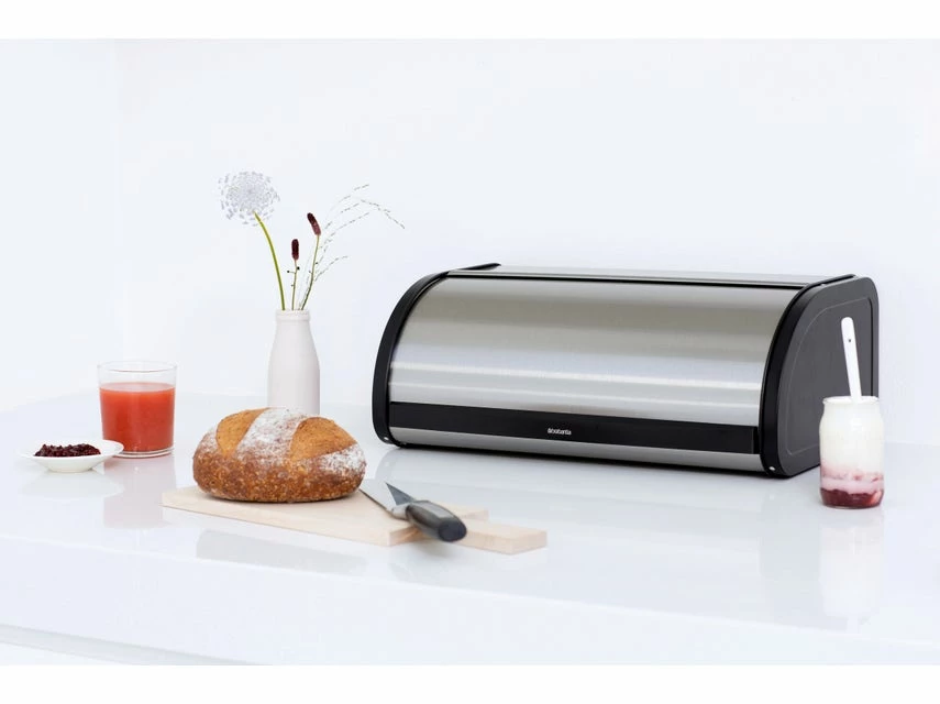 Aktion 🧨 Brabantia Rollbrotkasten Matt Steel Fingerprint Proof in mehrfarbig ✨ – Bild 3