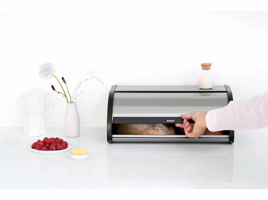 Aktion 🧨 Brabantia Rollbrotkasten Matt Steel Fingerprint Proof in mehrfarbig ✨ – Bild 4