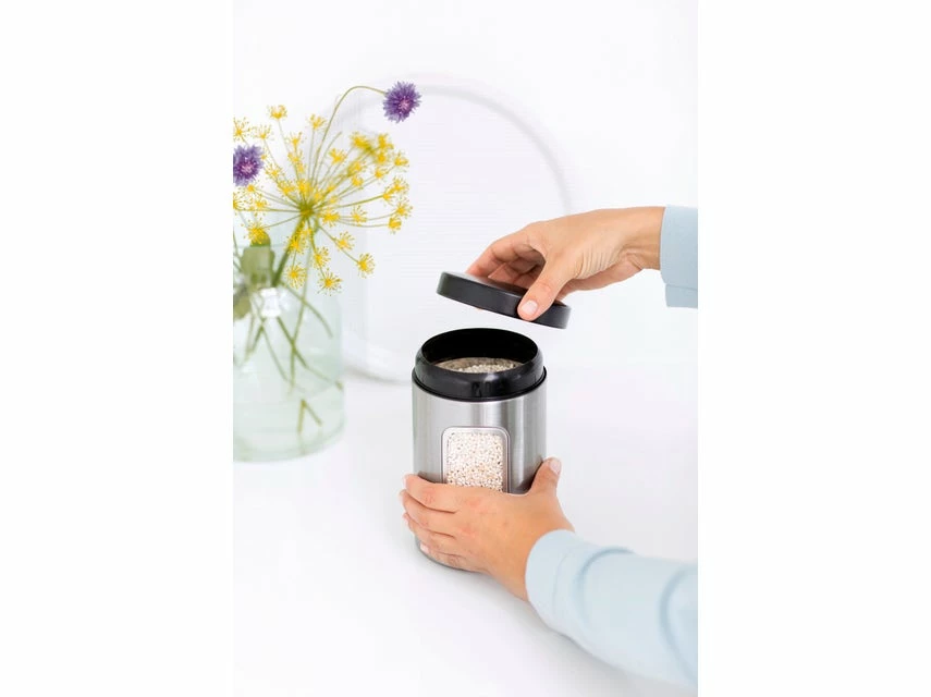 Top 10 🧨 Brabantia Vorratsdose matt Steel FPP - 1,4 Liter in mehrfarbig 👏 – Bild 2