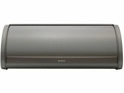 Besorgen 👏 Brabantia Rollbrotkasten Platinum in grau 👏