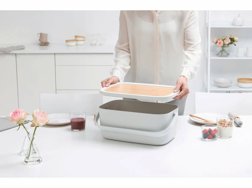 Coupon 🔔 Brabantia Brotkasten Nic hellgrau 😉 – Bild 7