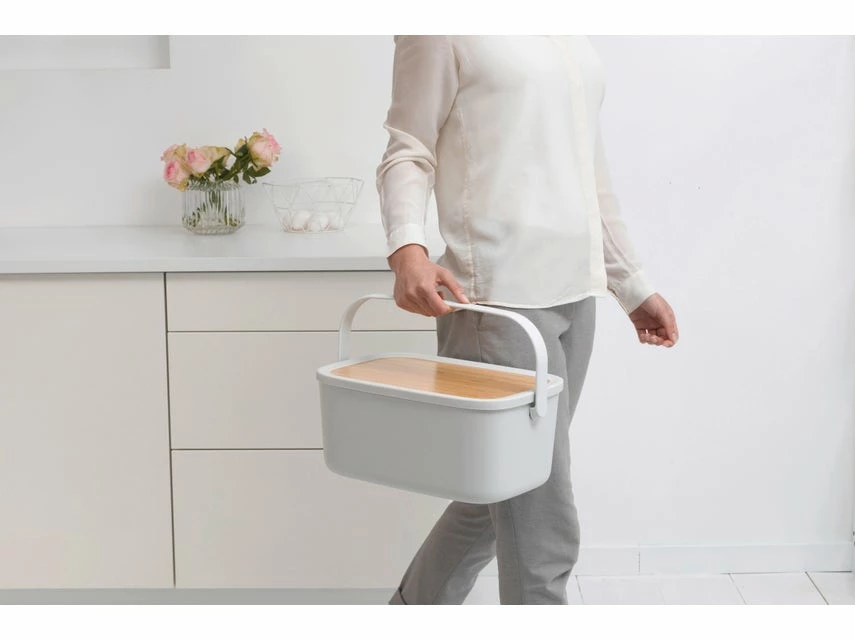 Coupon 🔔 Brabantia Brotkasten Nic hellgrau 😉 – Bild 8