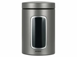Budget ✔️ Brabantia Vorratsdose platinum - 1,4 Liter in grau ✔️