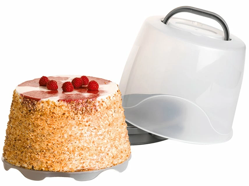 Bestpreis ⭐ Dr. Oetker Kuchen-Transportbox "Bake & Go" in transparent 👍