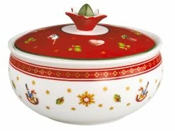 Großhandel 🥰 Villeroy & Boch Zuckerdose Toy’s Delight - 13,5/9,3/13,5 cm in weiß 🤩