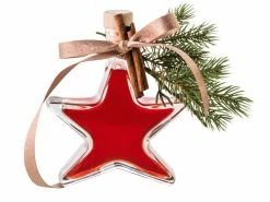 Schlussverkauf 😉 Flasche Stern 20 cl mit Korken in transparent 👏