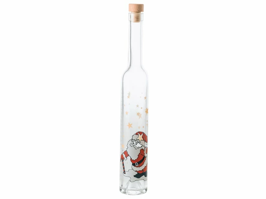 Besorgen 🥰 Flasche Adventkalender 35 cl mit Korken in transparent 🥰 – Bild 3