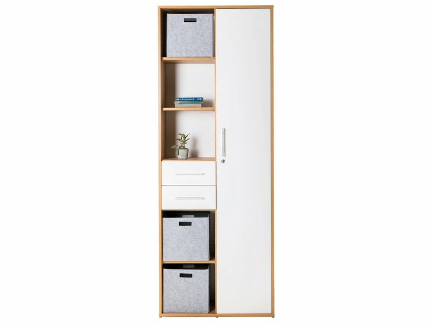 Bester Verkauf 😍 Schrank Vito Pronto - 80/216/35 cm in braun ✨ – Bild 3