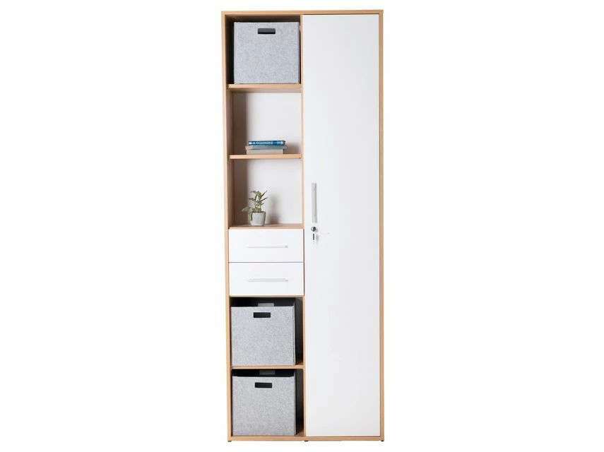 Bester Verkauf 😍 Schrank Vito Pronto - 80/216/35 cm in braun ✨ – Bild 4