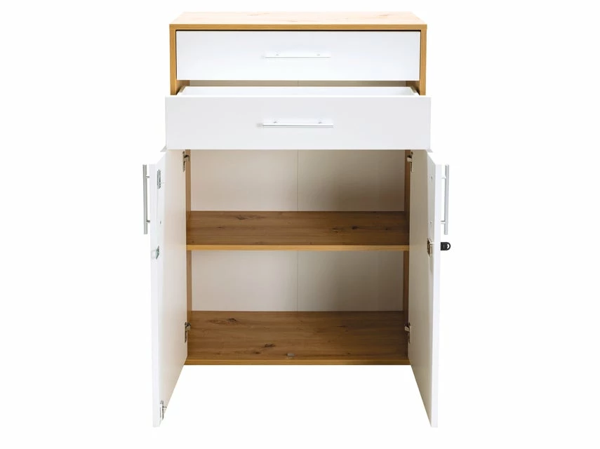 Besorgen 👏 Schrank Vito Pronto - 80/111/35 cm in braun 🧨 – Bild 3