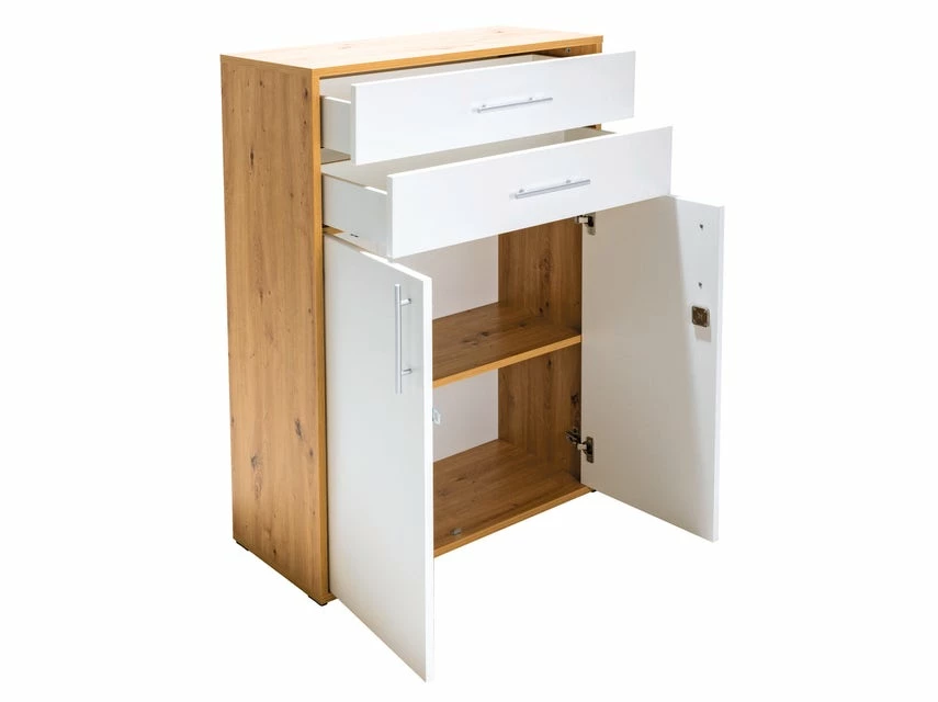 Besorgen 👏 Schrank Vito Pronto - 80/111/35 cm in braun 🧨 – Bild 8