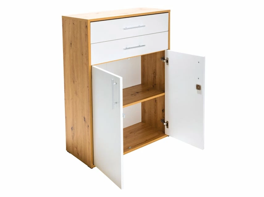 Besorgen 👏 Schrank Vito Pronto - 80/111/35 cm in braun 🧨 – Bild 4