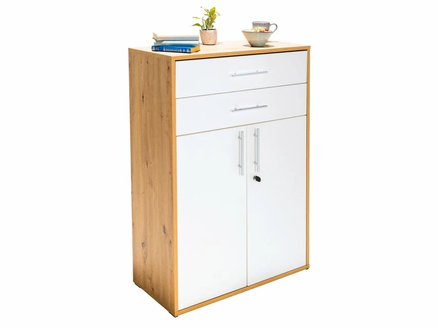 Besorgen 👏 Schrank Vito Pronto - 80/111/35 cm in braun 🧨 – Bild 6