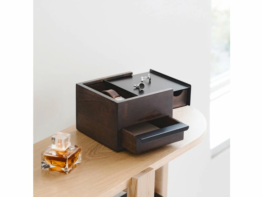 Am billigsten ⌛ Umbra Schmuckbox Stowit in schwarz 🥰 – Bild 2