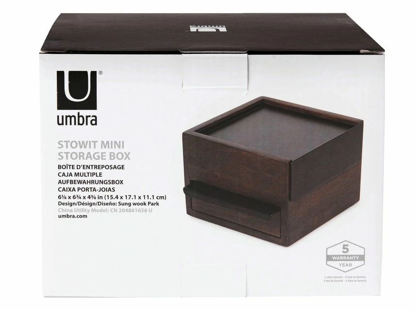 Am billigsten ⌛ Umbra Schmuckbox Stowit in schwarz 🥰 – Bild 7