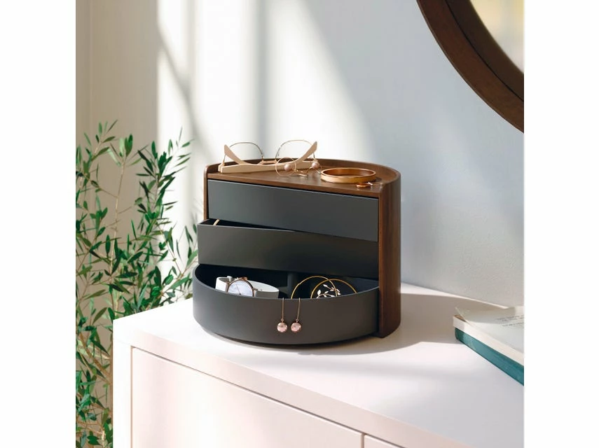 Besorgen 🔥 Umbra Aufbewahrungsbox Moona in schwarz 🌟 – Bild 2