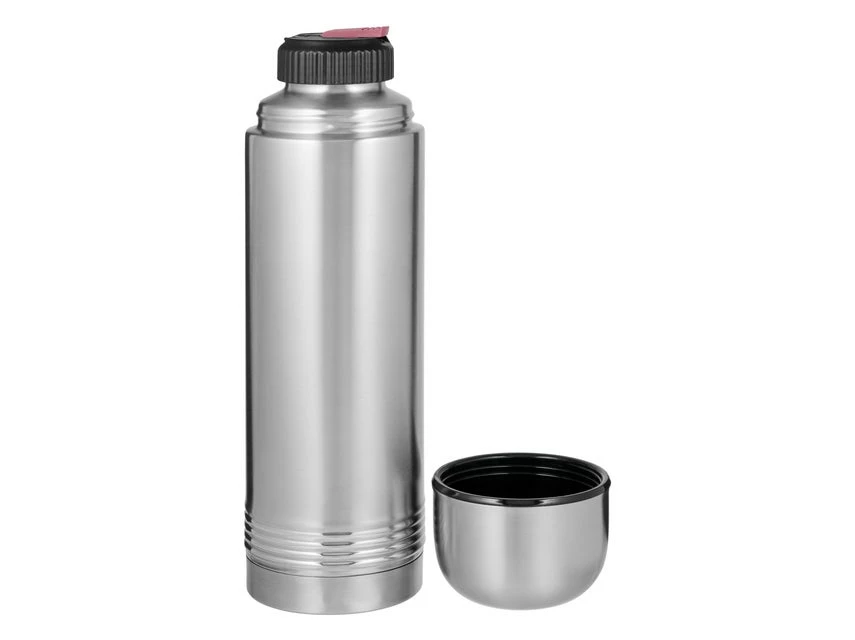 Bestes Angebot ⭐ Emsa Isolierflasche Senator 1000 ml in silberfarben ✔️