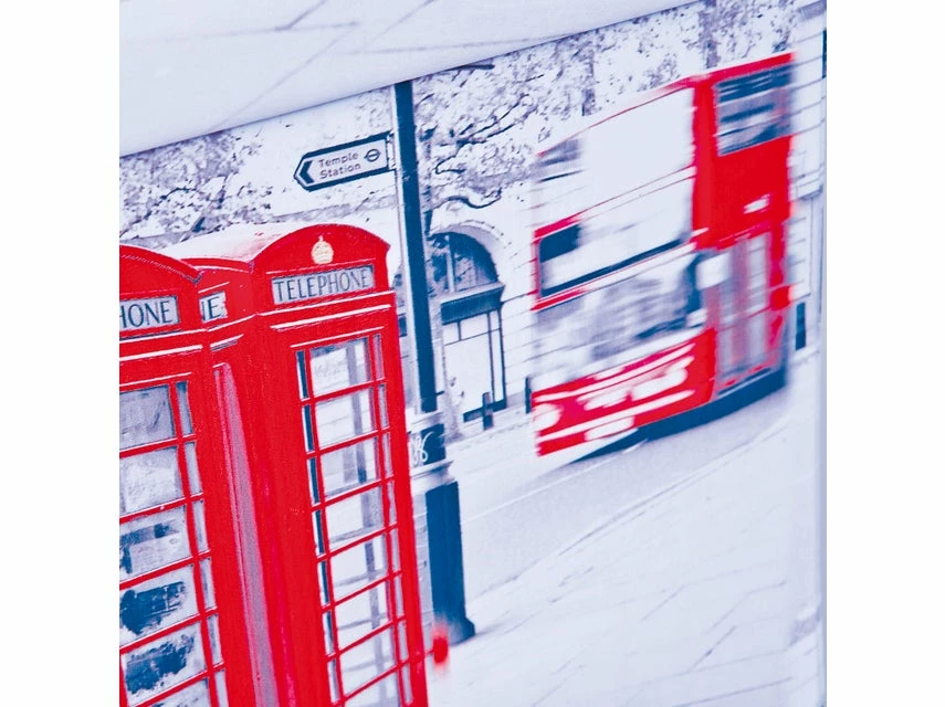 Aktion ⌛ Vivre Faltbox Setti klein London mit Sitzpolster in mehrfarbig 🔥 – Bild 4