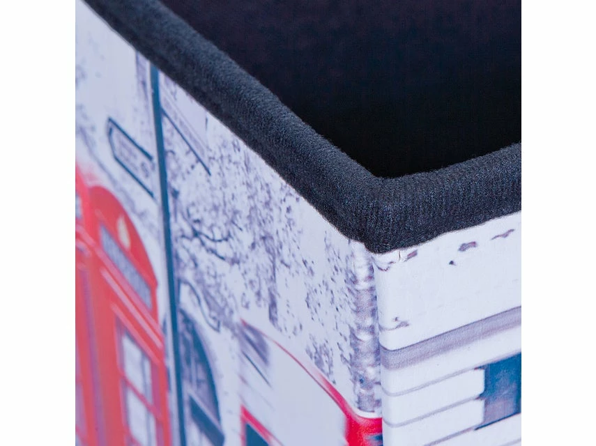 Budget 🎁 Vivre Faltbox Setto groß London mit Sitzpolster in mehrfarbig ⌛ – Bild 5