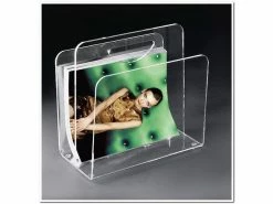 Angebote 🛒 Zeitungsständer RD in transparent 😉