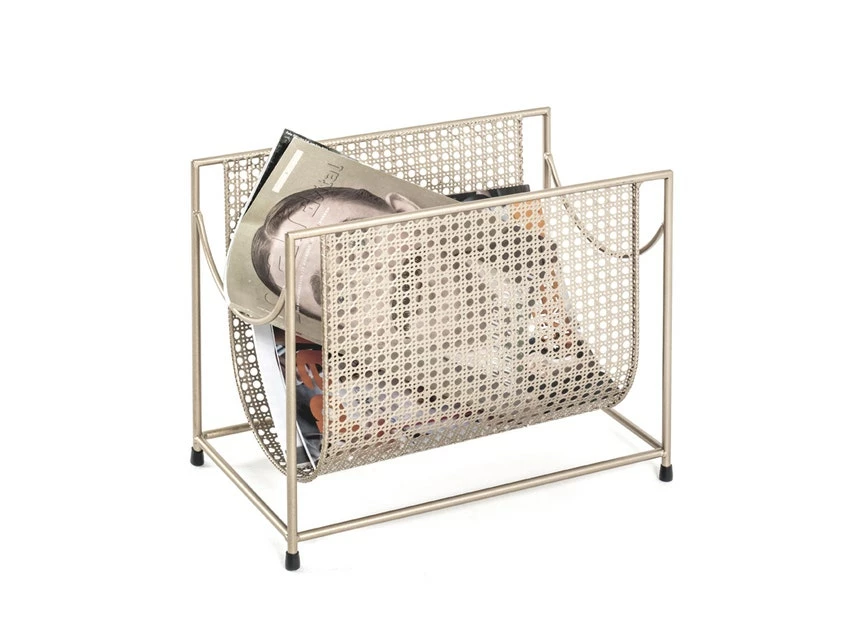 Besorgen 🤩 Vivre Zeitungsständer Wien 37 x 30 x 22 cm in goldfarben ✔️ – Bild 4