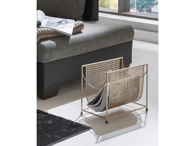 Besorgen 🤩 Vivre Zeitungsständer Wien 37 x 30 x 22 cm in goldfarben ✔️ – Bild 7