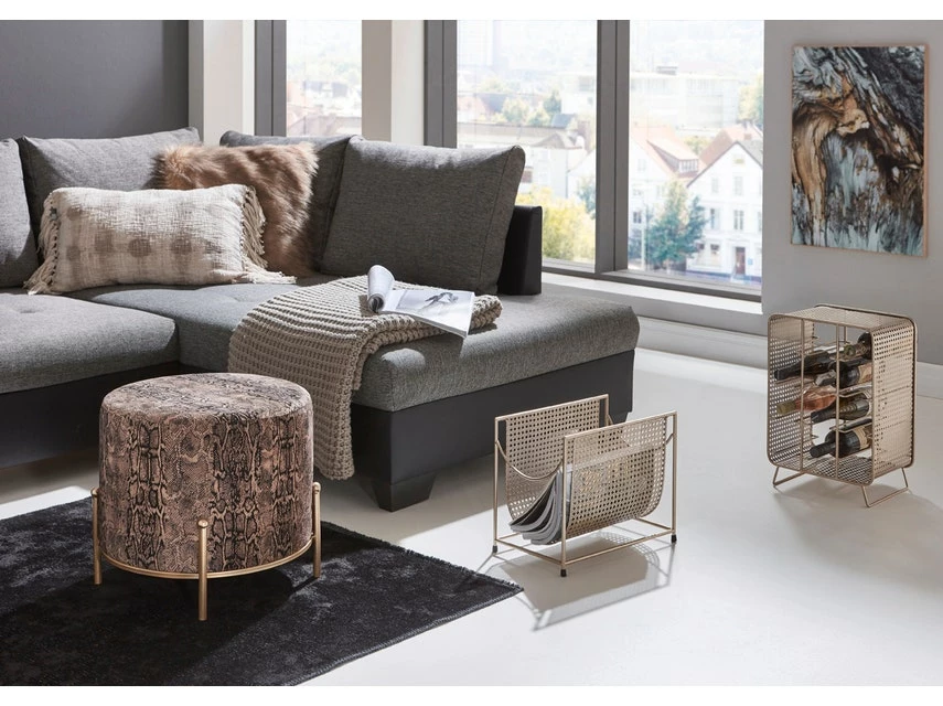 Besorgen 🤩 Vivre Zeitungsständer Wien 37 x 30 x 22 cm in goldfarben ✔️ – Bild 2