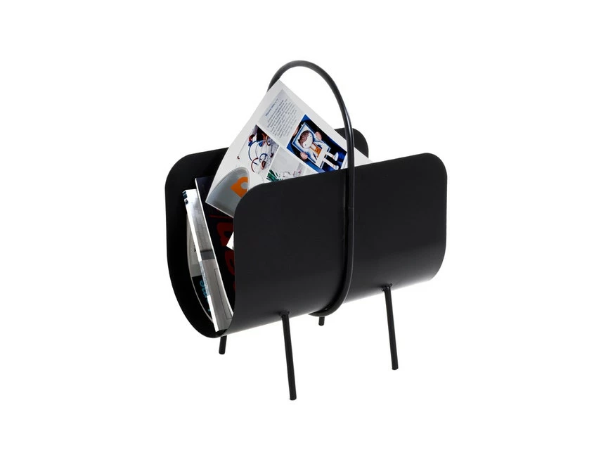 Schlussverkauf 🔔 Vivre Zeitungsständer Leiwen 37 x 47 x 22 cm in schwarz 🧨 – Bild 5