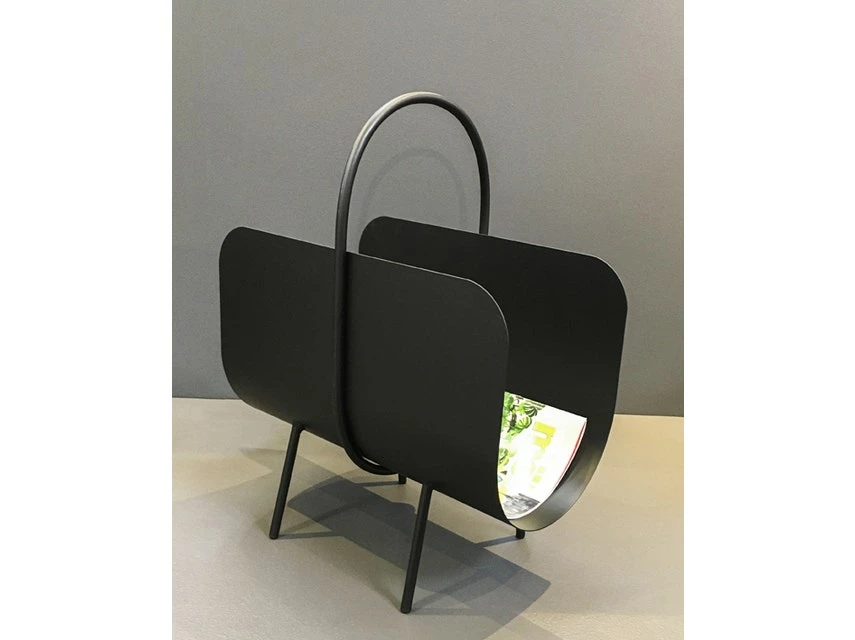 Schlussverkauf 🔔 Vivre Zeitungsständer Leiwen 37 x 47 x 22 cm in schwarz 🧨 – Bild 6