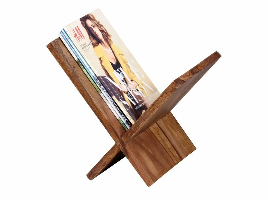 Aktion ✨ Vivre Zeitungsständer MUMBAI - 29/28/31cm in braun ❤️ – Bild 2