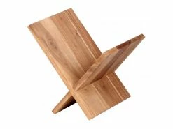 Billig ✨ Vivre Zeitungsständer MUMBAI - 29/28/31cm in goldfarben 👏