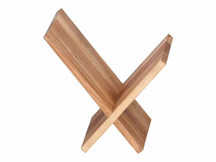 Billig ✨ Vivre Zeitungsständer MUMBAI - 29/28/31cm in goldfarben 👏 – Bild 2